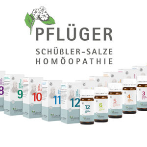 Kennenlern-Aktion 45 % Rabatt* auf alle Schüßler-Salze von Pflüger vom 08. bis 13. September