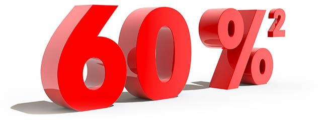 60%²