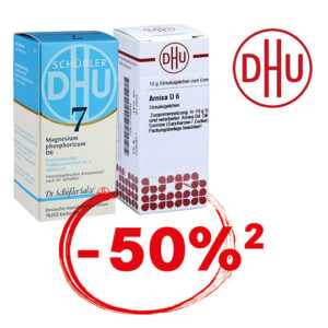 20.-25.07. 2 beliebte Artikel von DHU zum halben Preis²