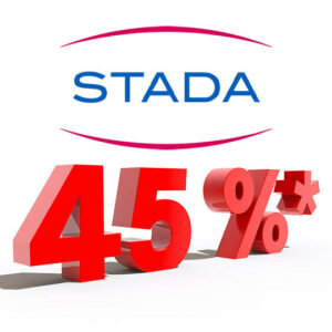 45 % mit Kundenkarte auf alle STADA-Produkte* vom 28.-31.10.